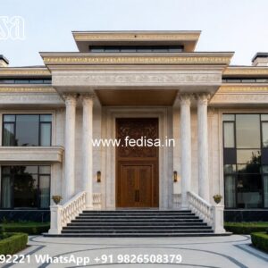 Classic Villa Design with Artistic Wall Decor Ideas No-8062