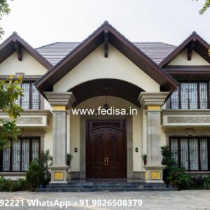 Classic Villa Design with Elegant Outdoor Garden No-8063