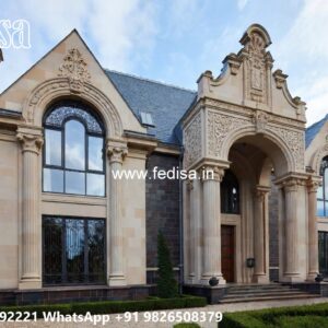 Classic Villa Design with Elegant Window Concepts No-8068