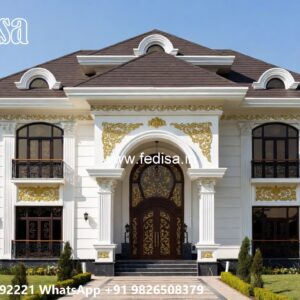 Classic Villa Design with Beautiful Luxury Exterior No-8069