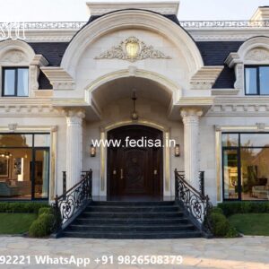 Classic Villa Design with Stylish Living Room Decor No-8071