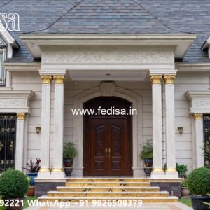 Classic Villa Design with Beautiful Ceiling Details No-8078