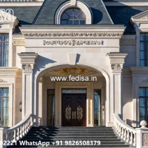 Elegant Classic Villa Design with Grand Spaces No-8083