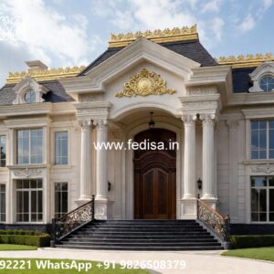 Classic Villa Design with Elegant Courtyard Inspiration No-8089