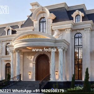 Luxury House Design with Stylish Exterior Facade No-8112