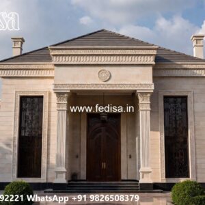 Luxury House Design with Large Glass Windows No-8123