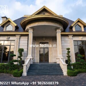 Luxury House Design with Double Height Living Area No-8130