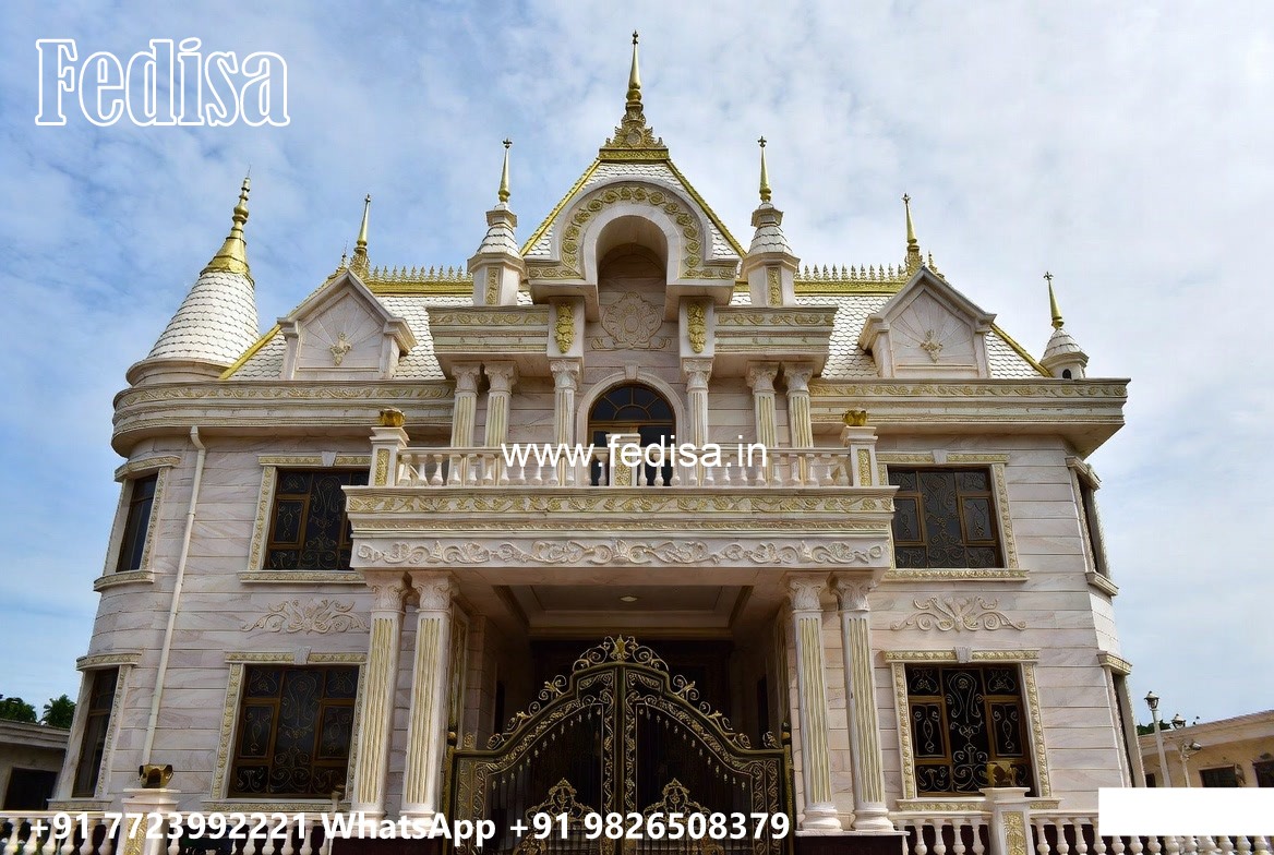 Beautiful Luxury House Design with Modern Roofing No-8135