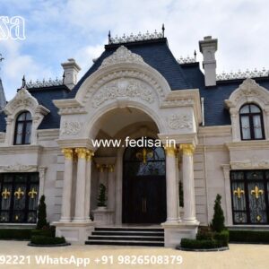 Luxury House Design with Grand Front Elevation No-8138