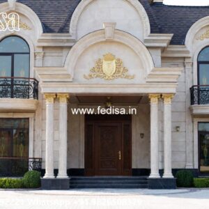 Luxury House Design with Stylish Front Elevation No-8152