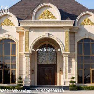 Luxury House Design with Elegant Outdoor Seating No-8163