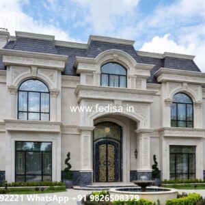 Luxury House Design with Beautiful False Ceiling No-8175