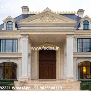 Luxury House Design with Beautiful Balcony Decor No-8181