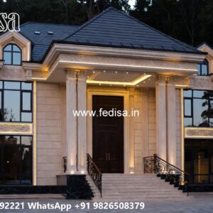 Luxury House Design with Elegant Facade Concepts No-8203