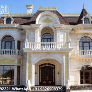 Luxury House Design with Grand Staircase Inspiration No-8238