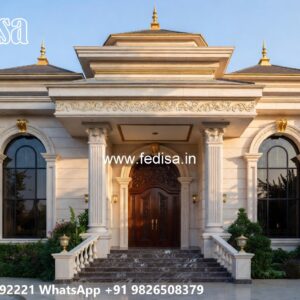 Luxury House Design with Elegant Exterior Finishes No-8239