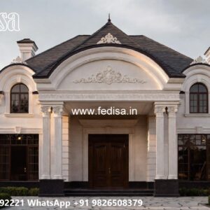 Luxury House Design with Beautiful Glass Architecture No-8245