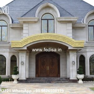Classic House Design with Elegant Exterior Architecture No-8254