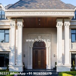 Classic House Design with Beautiful Wooden Details No-8262