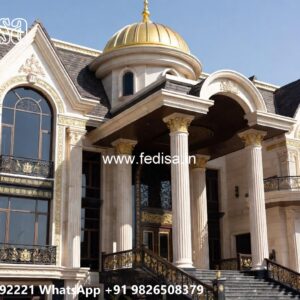 Classic House Design with Premium Marble Finishes No-8268