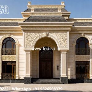 Beautiful Classic House Design with Elegant Details No-8294
