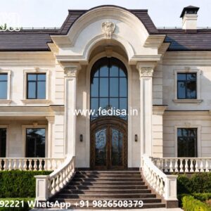 Classic House Design with Artistic Decorative Elements No-8300