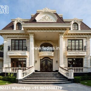 Classic House Design with Elegant Courtyard Ideas No-8306