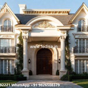 Classic House Design with Decorative Wall Textures No-8312