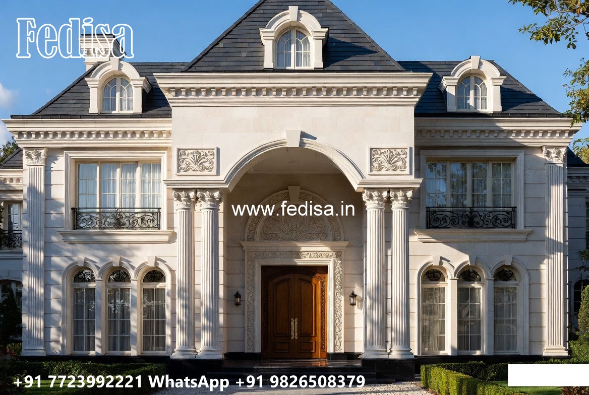 Classic House Design with Beautiful Exterior Walls No-8334