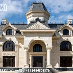 Classic House Design with Elegant Glass Windows No-8337