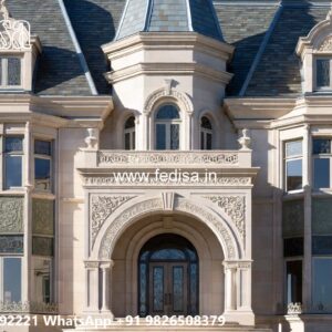 Classic House Design with Stylish Royal Interiors No-8338