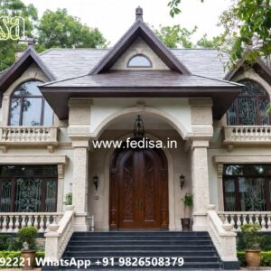 Classic House Design with Rich Marble Decor No-8356