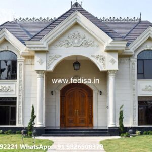 Classic House Design with Premium Garden Landscape No-8366
