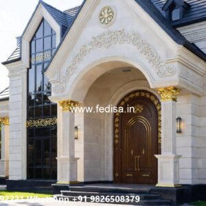 Classic House Design with Beautiful Open Courtyard No-8369