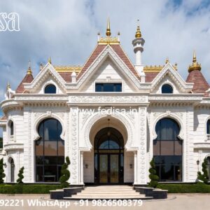 Classic House Design with Luxury Exterior Landscaping No-8381