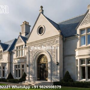 Classic House Design with Beautiful Architectural Features No-8400