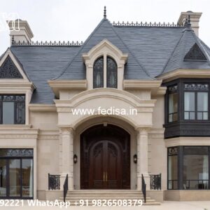 Classic Villa Design with Stylish Balcony Concepts No-8412