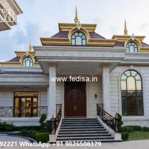 Luxury Classic Villa Design with Rich Architecture No-8413