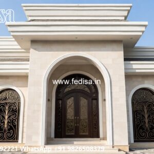Classic Villa Design with Elegant Staircase Ideas No-8419