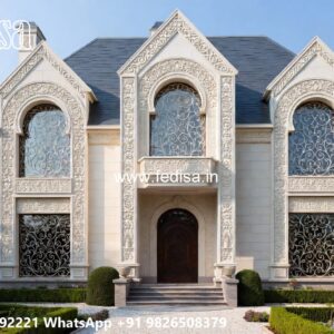 Classic Villa Design with Luxury Bedroom Inspiration No-8430