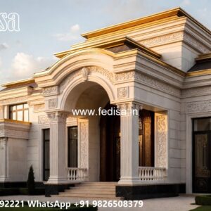 Classic Villa Design with Beautiful Terrace Spaces No-8434
