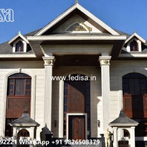 Classic Villa Design with Rich Architectural Charm No-8448