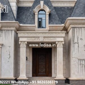 Classic Villa Design with Luxury Living Room Ideas No-8455