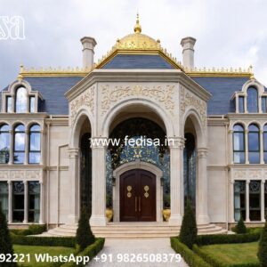 Traditional Classic Villa Design with Elegant Decor No-8458