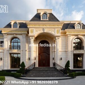 Classic Villa Design with Stylish Royal Interiors No-8477