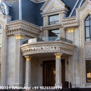 Classic Villa Design with Premium Exterior Lighting No-8492