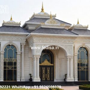 Classic Villa Design with Beautiful Villa Landscaping No-8500
