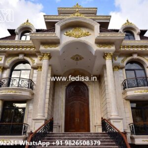 Elegant Classic Villa Design with Rich Textures No-8502