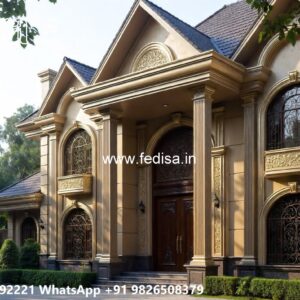 Classic Villa Design with Beautiful Royal Interiors No-8534