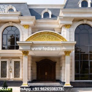 Classic Villa Design with Rich Elegant Architecture No-8536